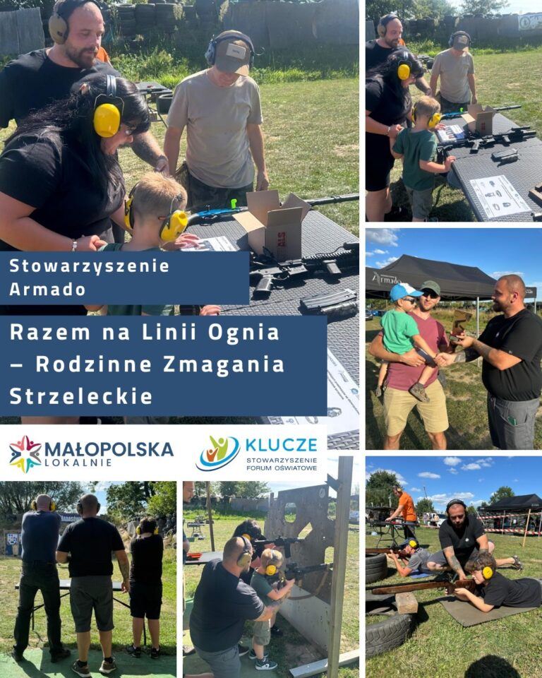 Głosuj na nasz projekt „Razem na linii ognia – rodzinne zmagania strzeleckie”! (3 listopada 2025)