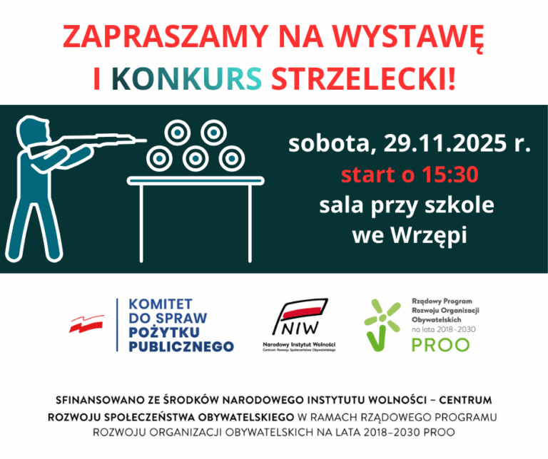 Wystawa strzelecka i bezstrzałowy konkurs – Stowarzyszenie Armado zaprasza na wyjątkowe wydarzenie (23 listopada 2025)